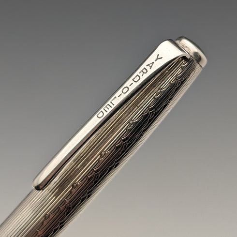 1983 英國 Yard O' 紅色純銀自動鉛筆(附盒子)